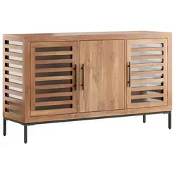 Gutmann Factory Sideboard Showcase Holz Braun Akazie von Gutmann Factory