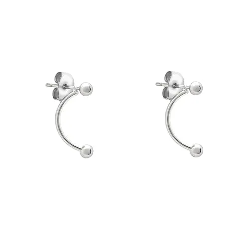 Liebeskind Berlin Creole LJ-1667-E-16 aus Edelstahl in Silber - Ohrringe für Damen aus hochwertigem Edelstahl, poliert in Silber, mit zeitlosem Design. Ideal als Geschenk für jeden Anlass und perfekt kombinierbar mit anderen Schmuckstücken.