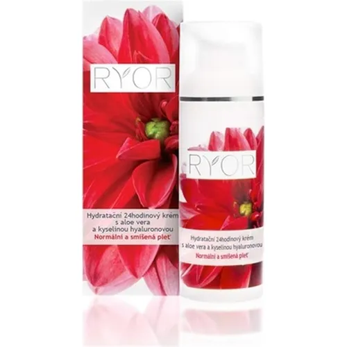 Ryor Hydratisierende 24-Stunden-Creme mit Aloe Vera und Hyaluronsäure (50 ml, Tagescreme) (12007)