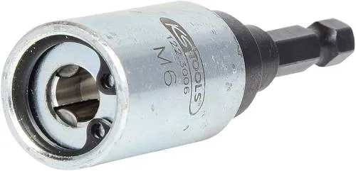 KS Tools 1223006 Stockschraubendreher - Metallwerkzeug, magnetischer Stockschraubendreher mit 1/4
