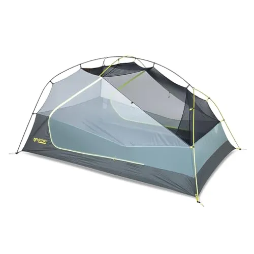 Nemo Dragonfly Osmo 3-Person Zelt - 3-Personen Zelt mit innovativem OSMO Gewebe für 4x bessere Wasserabweisung und 3x weniger Dehnung bei Nässe, ideal für Campingabenteuer und Trekkingtouren.