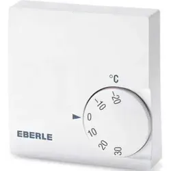 Eberle RTR-E 6704 Raumregler 1W 10A - Präzise Temperaturregelung - Thermostat für die Wandmontage, ideal für Heiz- und Kühlanwendungen, bietet einen Temperaturbereich von 20-35°C und hohe Präzision dank Bimetall-Technik.