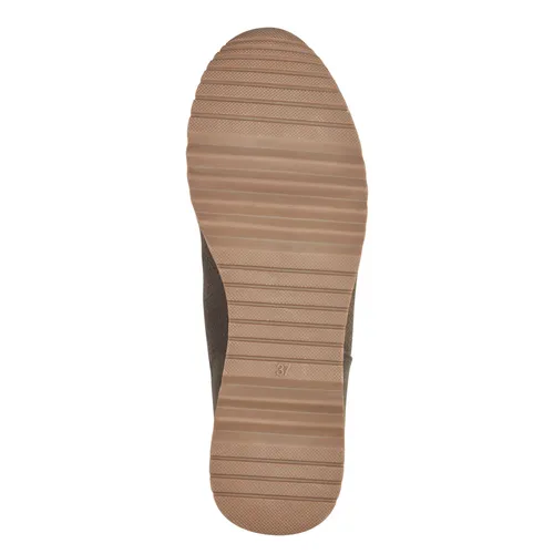 MARCO TOZZI Damen Sneaker Vegan in Khaki, Größe 40 - Damen-Sneaker mit Wechselfußbett für optimalen Komfort und perfekte Passform, aus 100% veganen Materialien – ideal für Alltag und besondere Anlässe.