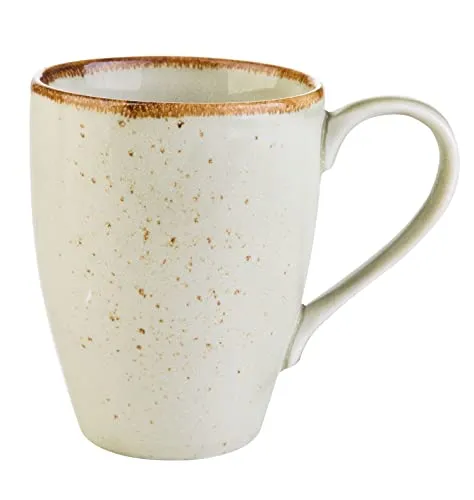 Kaffeetasse Kaffeebecher Teetasse | Steinzeug | Sandfarben | 300 ml