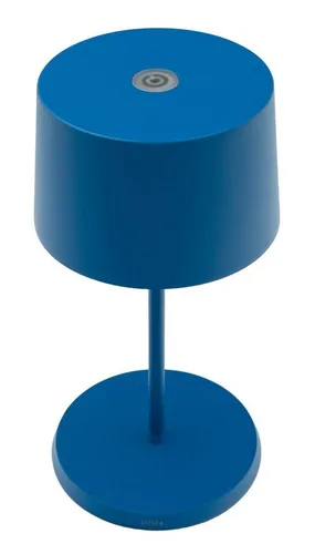 Zafferano Olivia Mini Lampe in blau von Zafferano
