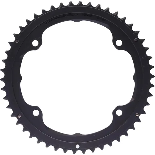 Corona Record 50/34D + Viti 12V CP387 CAMPAGNOLO Kurbelgarnitur - Kettenblätter für präzise Schaltvorgänge, ideal für leistungsorientierte Radfahrer.