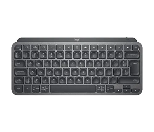 Logitech MX Keys Mini - Minimalist Wireless Illuminated Keyboard - Tastaturen mit langlebiger Qualität, ideal für effizientes Arbeiten und eine stilvolle Schreibtischgestaltung.