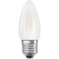Osram LED Filament Leuchtmittel Kerze 4,8W = 40W E27 matt 470lm warmweiß 2700K 300° DIMMBAR