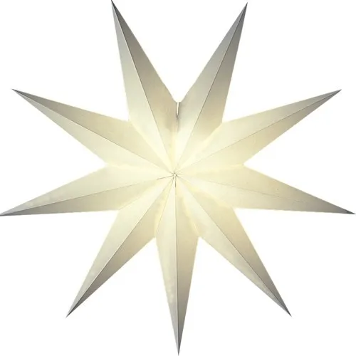 Starlightz Stern Suria weiß 45 cm klein Papierstern Leuchtstern Weihnachtsstern
