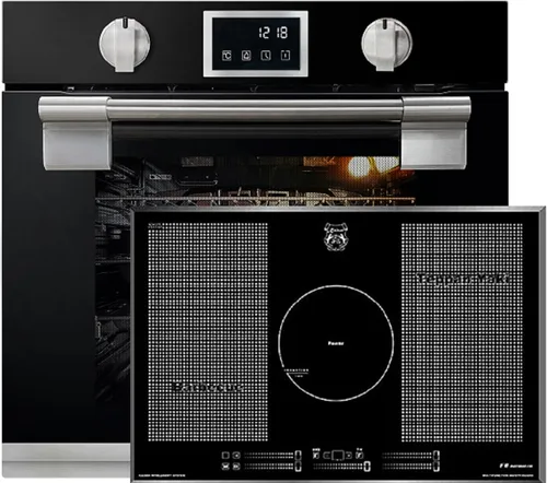 Kaiser Backofen-Set EH 6338 S + KCT 777 FI – Einbauofen mit Induktionskochfeld - Hochwertiges Backofen-Set mit 11 Funktionen und Teleskopauszug. Das 77 cm Induktionskochfeld bietet flexible Kochzonen für maximale Freiheit beim Kochen. Ideal für moderne Küchen.