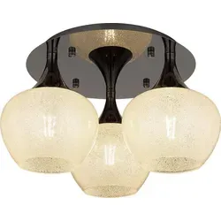 Elegante LED Deckenleuchte mit Kristallen, D 45 cm