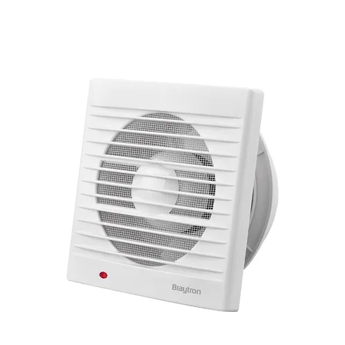 Badlüfter Wandlüfter Ø120 mm - Leiser Ventilator für WC und Küche - Energieeffizienter Wandlüfter mit 16 W und nur 35 dB Geräuschentwicklung. Ideal für Badezimmer und Küchen, sorgt für frische Luft und angenehmes Raumklima.