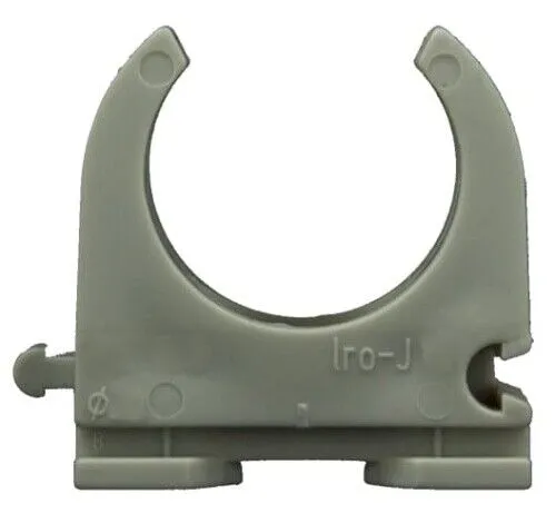 Don Quichotte® Rohrschelle OPDZ 6mm Loch grau (OZ048) 100 Stück M16