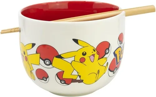 Pokémon Ramen-Schüssel mit Stäbchen Face