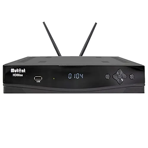 Produktbild Mutant HD66 SE UHD 2160p E2 Linux Receiver mit 1x DVB-S2 & 1x DVB-C/T2 Tuner, PVR, WiFi