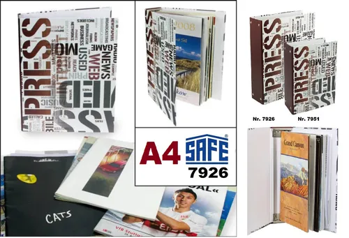 Zeitschriftensammelordner - Antiquitäten & Sammlerkataloge, stabiles Ringbuch-Sammelalbum mit hochwertiger Stäbchen-Mechanik für sichere Aufbewahrung Ihrer Sammlungen