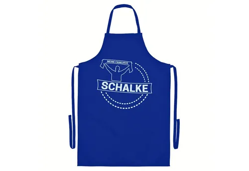 multifanshop Grillschürze Schalke in blau von Multifanshop