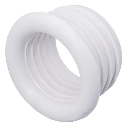 SKIR'CO Weiße 40x32mm Gummimanschette für Abflussrohr Rohrgummiverbinder Rohradapter Gummi-Reduzierstück