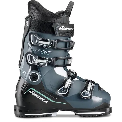 Nordica SPORTMACHINE 3 75 X W GW Skischuhe Damen - Skischuhe für Damen mit mittlerem Volumen und geschmeidigem Flex, ideal für komfortorientierte Fahrtechnik; Tri-Force-Shell-Konstruktion sorgt für maximale Kraftübertragung und Kontrolle.