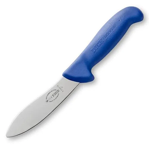 F. DICK Schafabhäutemesser ErgoGrip 13 cm - Kochmesser, präzises Abhäuten von Schafen mit ergonomischem Design und hygienischem Griff für professionelle Anwendungen.
