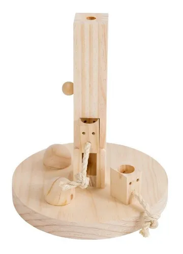 Kerbl Pet Denk- und Lernspielzeug Nager Feedtree 25x25x30cm - Kleintierspielzeug mit unterschiedlichen Schwierigkeitsstufen, einfach zu befüllen und sorgt für stundenlange Beschäftigung und Spaß!
