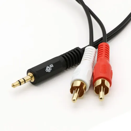 Cable 3,5mm MiniJack -2x RCA M/M 1,5m TB 5901500509022 von TB