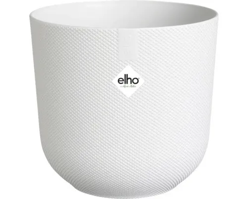 Pflanzkübel Elho Jazz Kunststoff 26 x 26 x 24,2 cm weiß in weiß von Elho