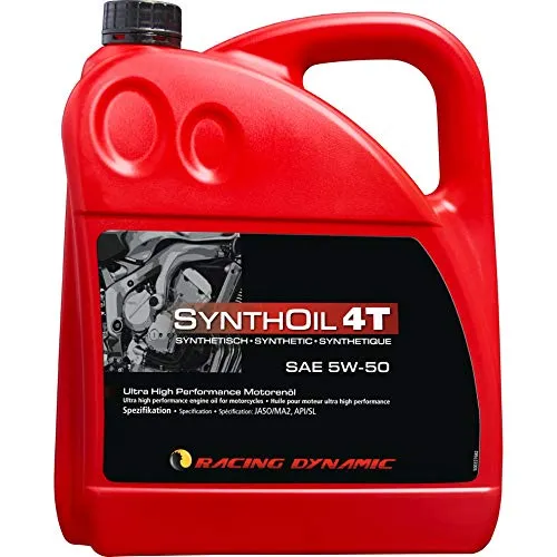 Racing Dynamic Motoröl Synthoil 4T SAE 5W-50 - Synthetisch - 1000ml