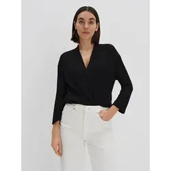 someday Damen Sweatjacke UCORA | Moderne Rippenstruktur in Black, Größe 42 - Damenbekleidung: Hochwertige Sweatjacke aus Recycled Polyester für angenehmes Tragegefühl und vielseitige Kombinationsmöglichkeiten im Alltag.