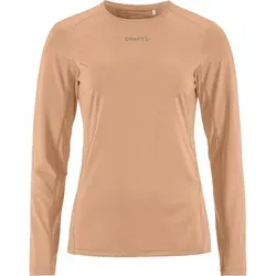 Craft ADV Essence Laufshirt Damen - Pink, Größe S - Laufbekleidung für kalte Tage, leicht und atmungsaktiv für optimalen Wärmeschutz. Flexible Passform sorgt für uneingeschränkte Bewegungsfreiheit - ideal für leistungsorientierte Damenläuferinnen.