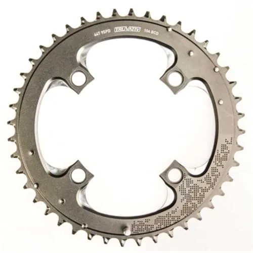 SRAM Schutz Kettenblatt MTB, Grau, 11.6215.188.040 - Hochwertiges Aluminium-Kettenblatt für 2-fach SRAM Kurbeln, optimiert für präzise Schaltvorgänge und langlebige Leistung auf dem Trail.