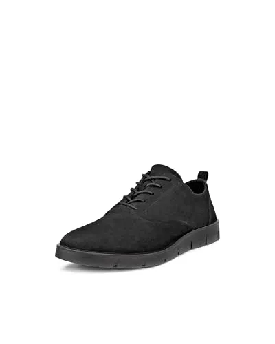 Ecco Leder-Sneakers in Schwarz - 37 - Sneaker mit Schnürung und rutschhemmender Laufsohle, ideal für Komfort und Sicherheit im Alltag. Die herausnehmbare Decksohle und Zugschlaufe erleichtern das Anziehen.