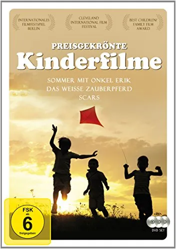 Preisgekrönte Kinderfilme [3 DVDs] - Drei unterhaltsame Filme für Kinder ab 6 Jahren, die mit Preisen ausgezeichnet wurden und die Fantasie anregen.