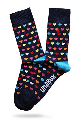 UNABUX Socken Söckchen Struempfe Longsocks fuer Damen oder Herren - GROESSE 41-46