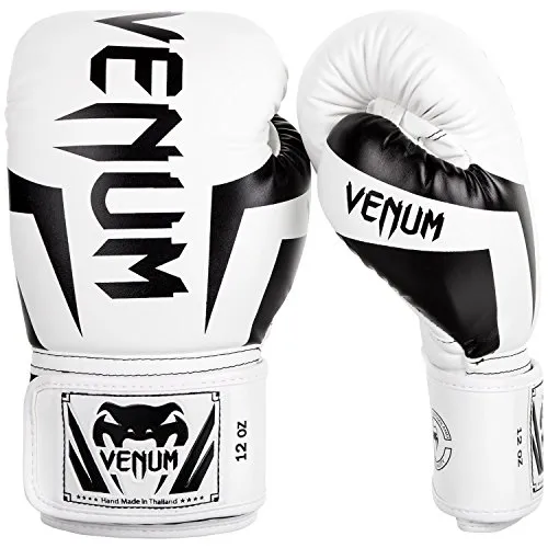 Venum Elite Boxhandschuhe in weiß von Venum