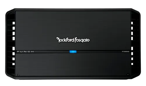 Rockford Fosgate P1000X2 Punch Verstärker - 2-Kanal Audioverstärker mit 1000W RMS Leistung, ideal für Car-HiFi-Systeme – bietet kompromisslose Klangqualität und präzise Kontrolle durch Constant Power-Technologie.