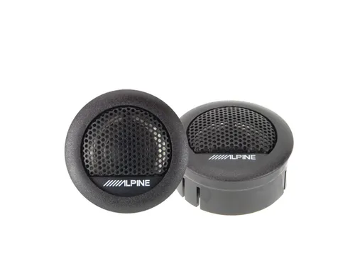 Alpine SXE-1006TW - 30mm Mylar-Titanium Hochtöner - Car-HiFi-Lautsprecher mit herausragender Klangqualität und langlebigem Mylar-Titanium-Material für eine robuste Leistung.