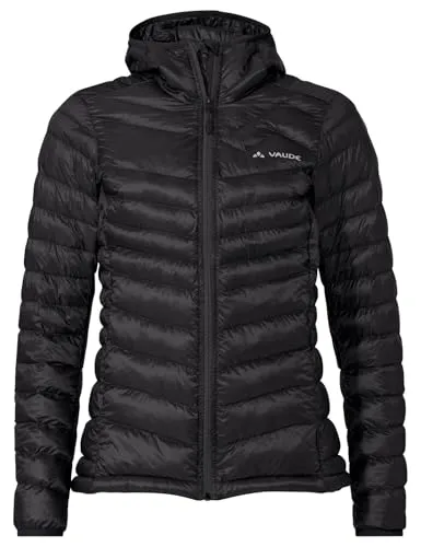VAUDE Women's Batura Hooded Insulation Jacket - Leichte Isolationsjacke - Daunenjacke aus 100% recyceltem Material, wasserabweisend und ideal für Bergsportler – leicht verpackbar und mit hervorragender Wärmeleistung, auch im Nassen.