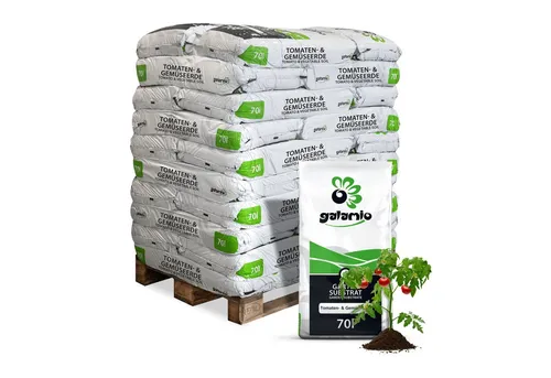 GALAMIO Blumenerde Tomaten- & Gemüseerde, (Palette, 30-St) in schwarz von Galamio