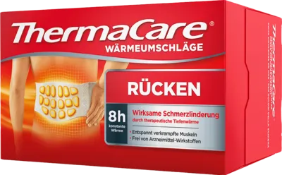 THERMACARE Rückenumschläge S-XL 6 St