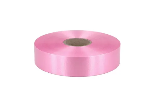 Star Geschenkband, Geschenkband Ringelband 31mm x 100m Rolle Rosa