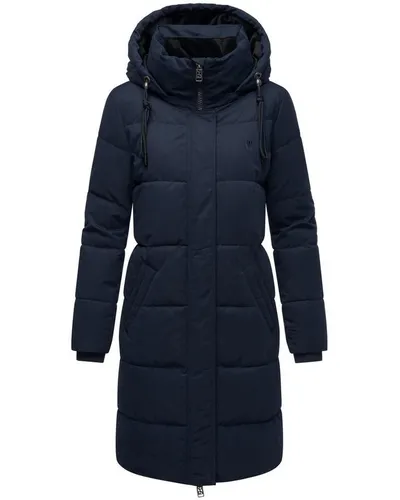 Navahoo Wintermantel Wintertanz 14 modischer Damen Steppmantel mit hohem Kragen