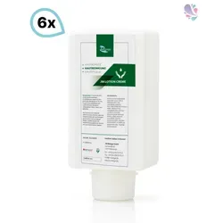 Lotion Cremeseife SET - 6x 2.000ml Vakuumflaschen - Mild reinigende Handcremeseife im praktischen SET mit 6 Vakuumflaschen à 2.000 ml. Ideal für den Einsatz in Schulen und öffentlichen Einrichtungen, sorgt für ein frisches Hautgefühl und ist dermatologisch getestet.