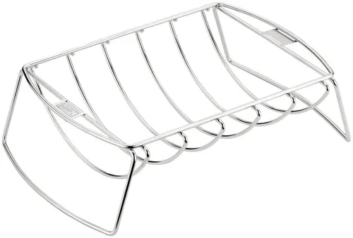 Spare-Rib-Halter und Bratenkorb 6469, Grillkorb für perfekte Grillgerichte
