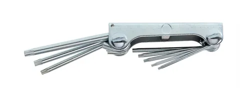 Gedore SCL 43 TX-80 Winkelschraubendreher-Set 8-teilig - Schraubendreher-Set mit 8 Präzisionswinkelschraubendrehern in verschiedenen Größen, ideal für präzise Arbeiten in Werkstatt und Haushalt.