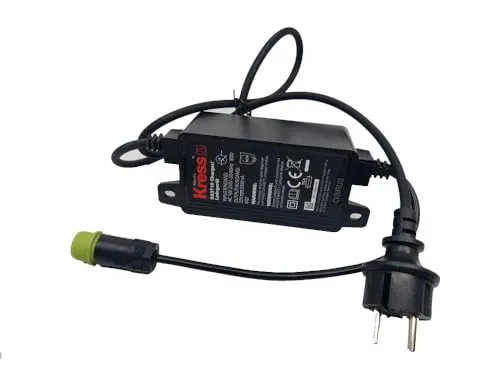 Kress KA0200 Ladegerät Netzteil 20V 38W - Mähroboterzubehör für Kress Mission KR100, KR101E, KR110, KR120 und KR121 – zuverlässige Energieversorgung für effizientes Rasenmähen.