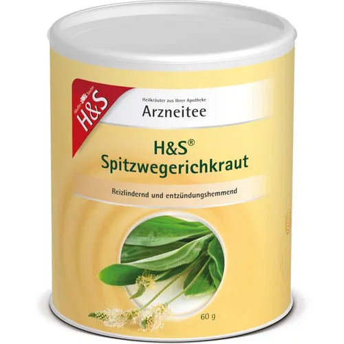 H&S Spitzwegerichkraut Tee 60 g von H&S Tee-Gesellschaft mbH