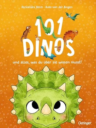 Produktbild Dinos und alles, was du über sie wissen musst!: Bezauberndes Bilderbuch ab 4 Jahren voller verblüffender Dino-Fakten (101 Fabelwesen) 101