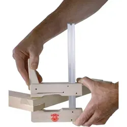 Klemmsia Schnellzwinge 200 x 110 mm - Schraubstöcke, Schraubzwingen & Spannvorrichtungen - Robuste Schnellzwinge für effizientes Spannen, ideal für Werkstätten und DIY-Projekte.