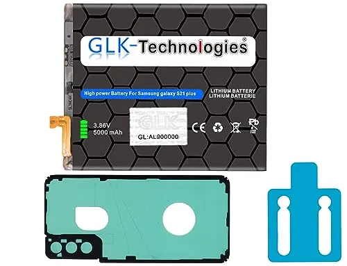 GLK Original Samsung Akku EB-BG996ABY für Galaxy S21 Plus - Akkus für Samsung Galaxy S21 Plus mit 5000 mAh Kapazität, ideal für längere Nutzung ohne Unterbrechung.